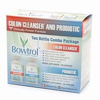 Buy Bowtrol Colon Cleanser and Probiotic - Two Bottle Combo Package.