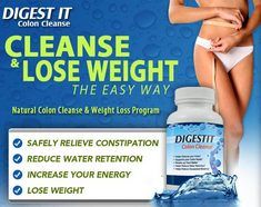 Digest It Colon Cleansing and Weight Loss Supplement.