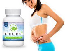 DetoxPlus Herbal Colon Cleanser for Body Detox and Weight Loss.